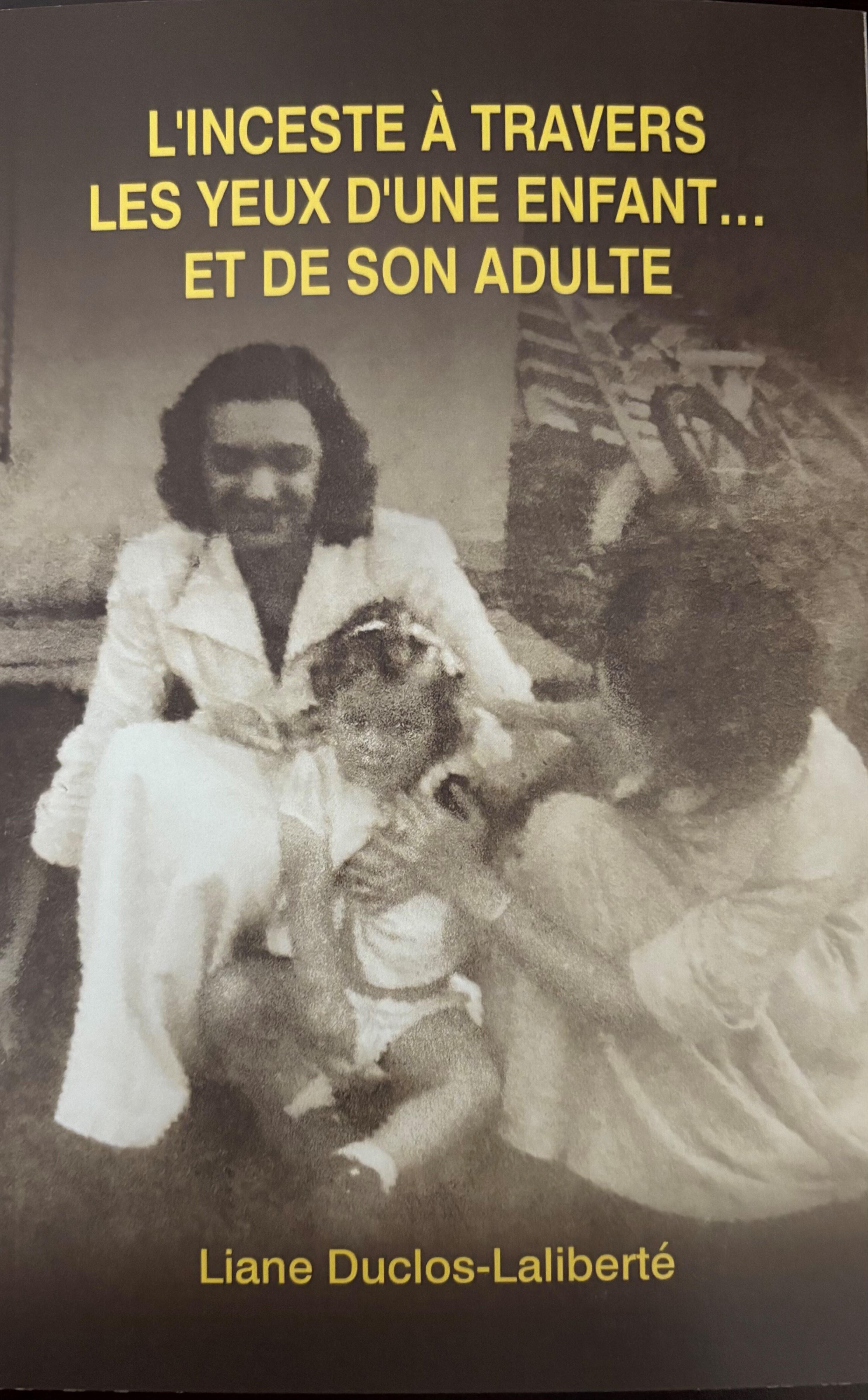 Livre témoignage d'une survivante d'inceste